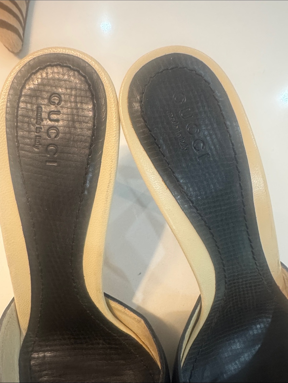 GUCCI “Tom Ford” 2004 collection, leather mule - Picture 4 of 16